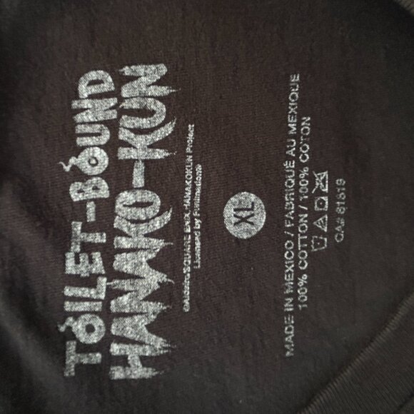 Funimation Toilet-Bound Hanako-Kun Graphic Anime Tee Black Men XL - Picture 3 of 12